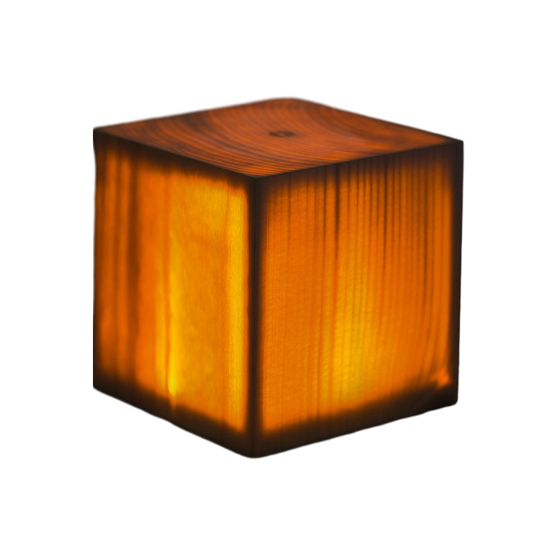 Draadloze LED Tafellamp met Touch Bediening | Oplaadbare Accu | Houtnerf Design | Verstelbare Helderheid