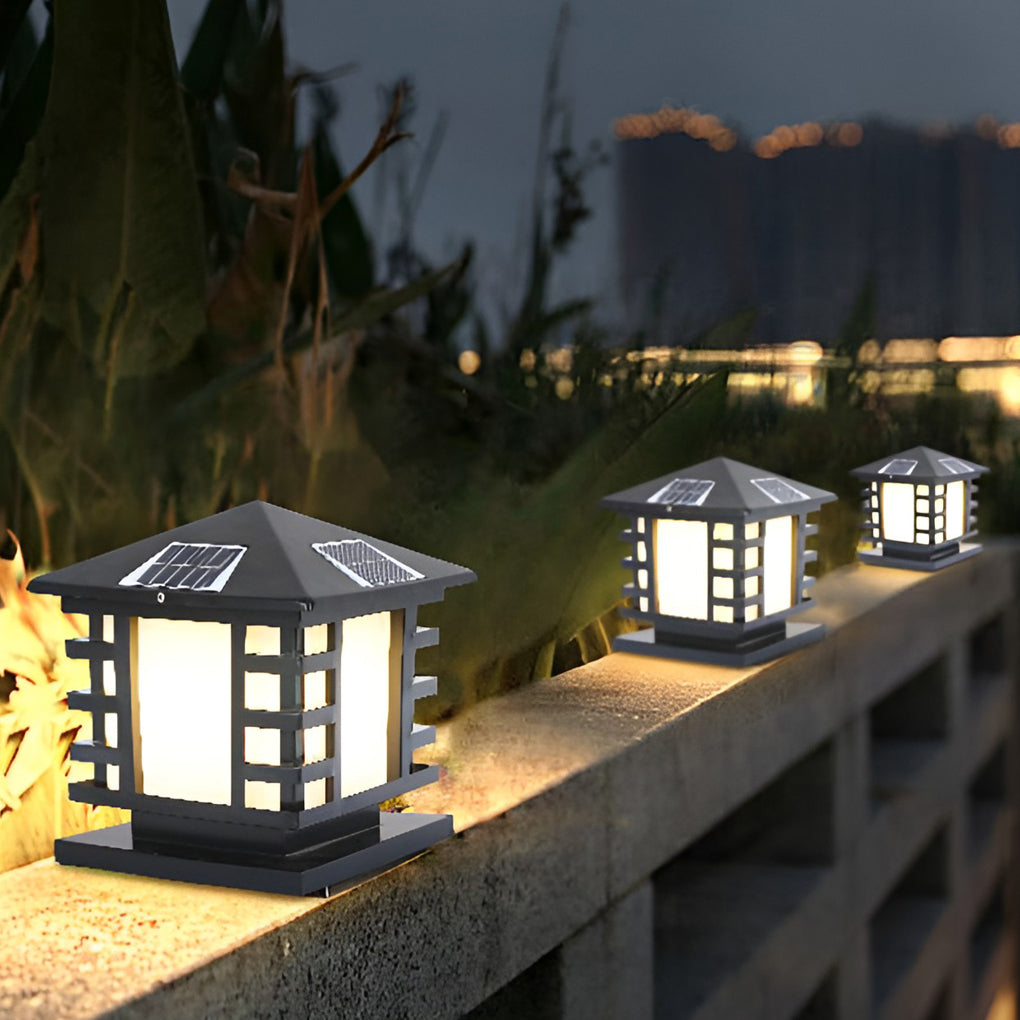 Europese Retro Kolomverlichting LED Landschapsdecoratieve Verlichting voor Villa Binnenplaats