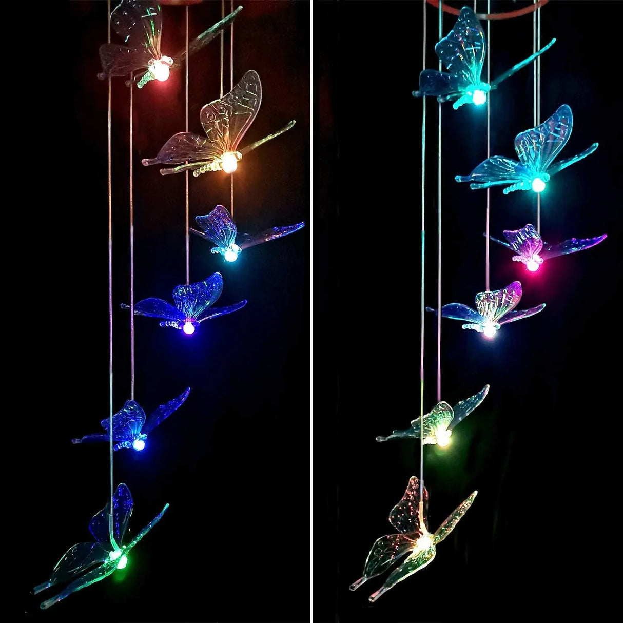 Solar Vlinderlampen - Kleurrijke LED Buitenverlichting op Zonne-energie voor Tuin en Patio