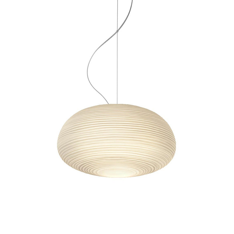 Moderne Geribbelde Glazen Hanglamp - Stijlvolle Plafondverlichting voor Woonkamer en Eetkamer