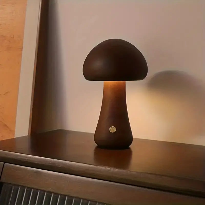 MagiLamp - Draadloze Paddenstoellamp | LED Tafellamp voor Sfeerverlichting en Gezellige Ruimtes