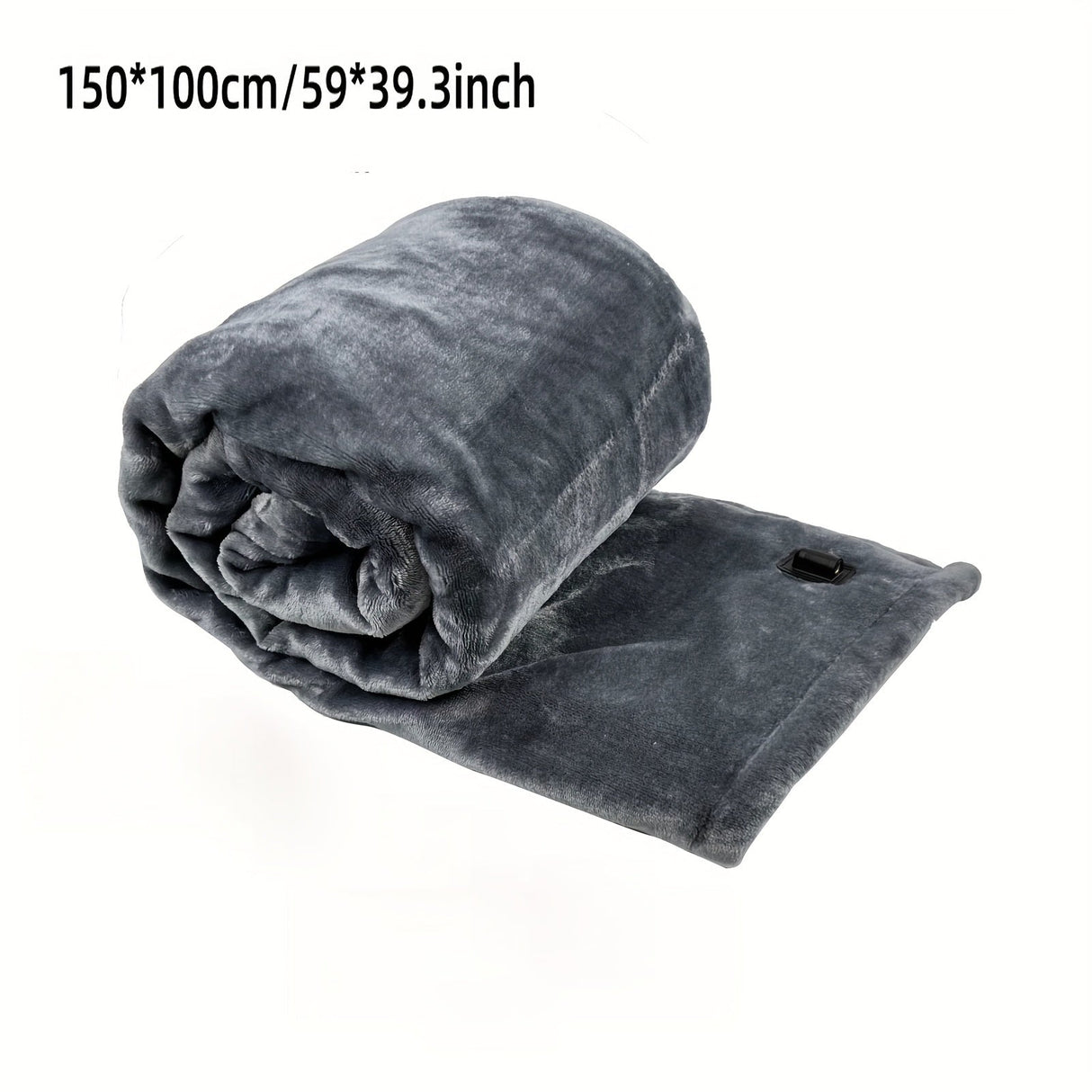 12V Verwarmde Autodeken - Zachte Flanellen Deken met Oververhittingsbeveiliging voor Auto en Kamperen