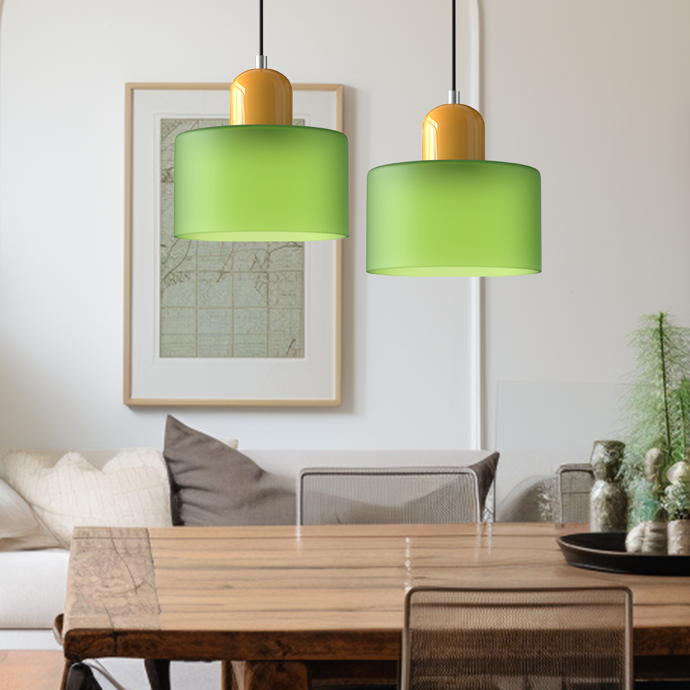 Bauhaus Kleine Glazen Hanglamp