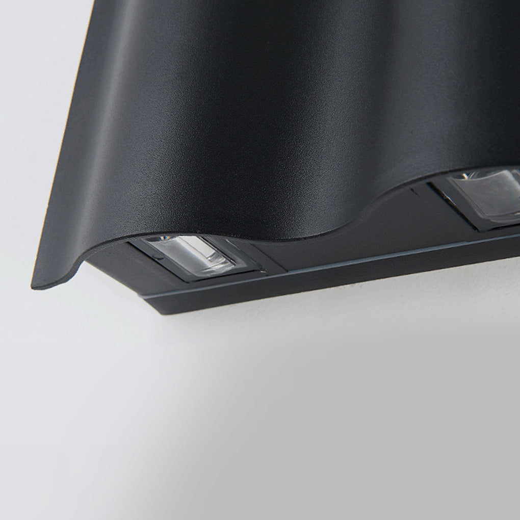 Uniek Arc Design LED Wandlamp Boven- en Benedenverlichting Waterdichte Buitenwandlampen