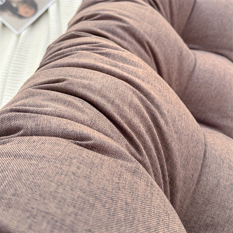 Comfortabel Driehoekig Wigkussen – Ademend Linnen Rugsteun voor Bed en Bank – Wasbare Hoes en Rugondersteuning