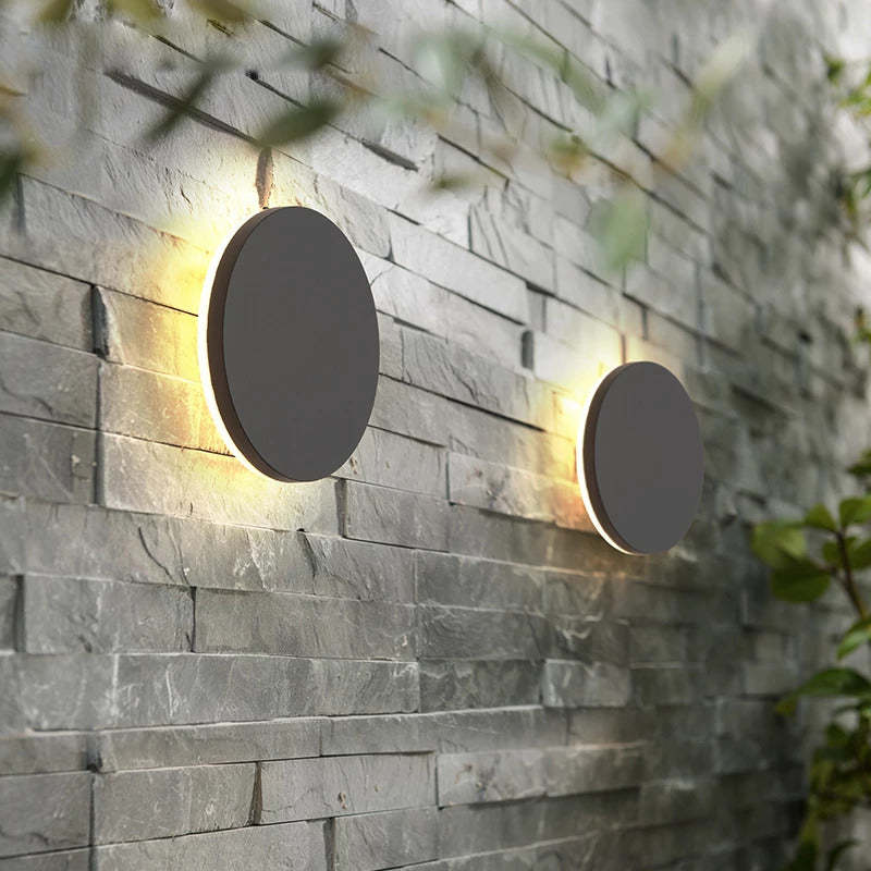 Minimalistische Zwarte LED Wandlampen – Weerbestendig Metaal voor Tuin en Hal | Stijlvolle Verlichting