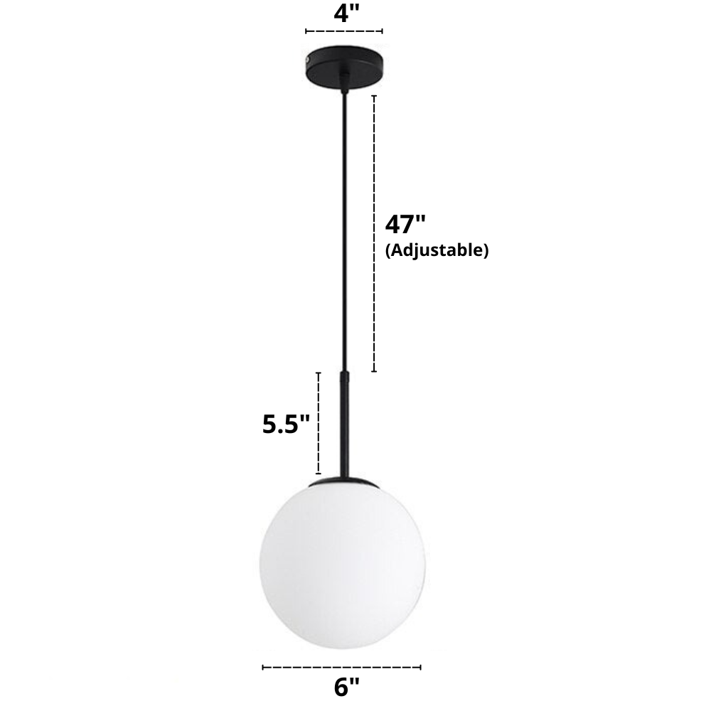 Nordic Glazen Hanglampen