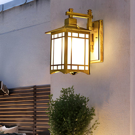 Retro Waterdichte LED Vintage Solar Wandlamp met Afstandsbediening Wandverlichting
