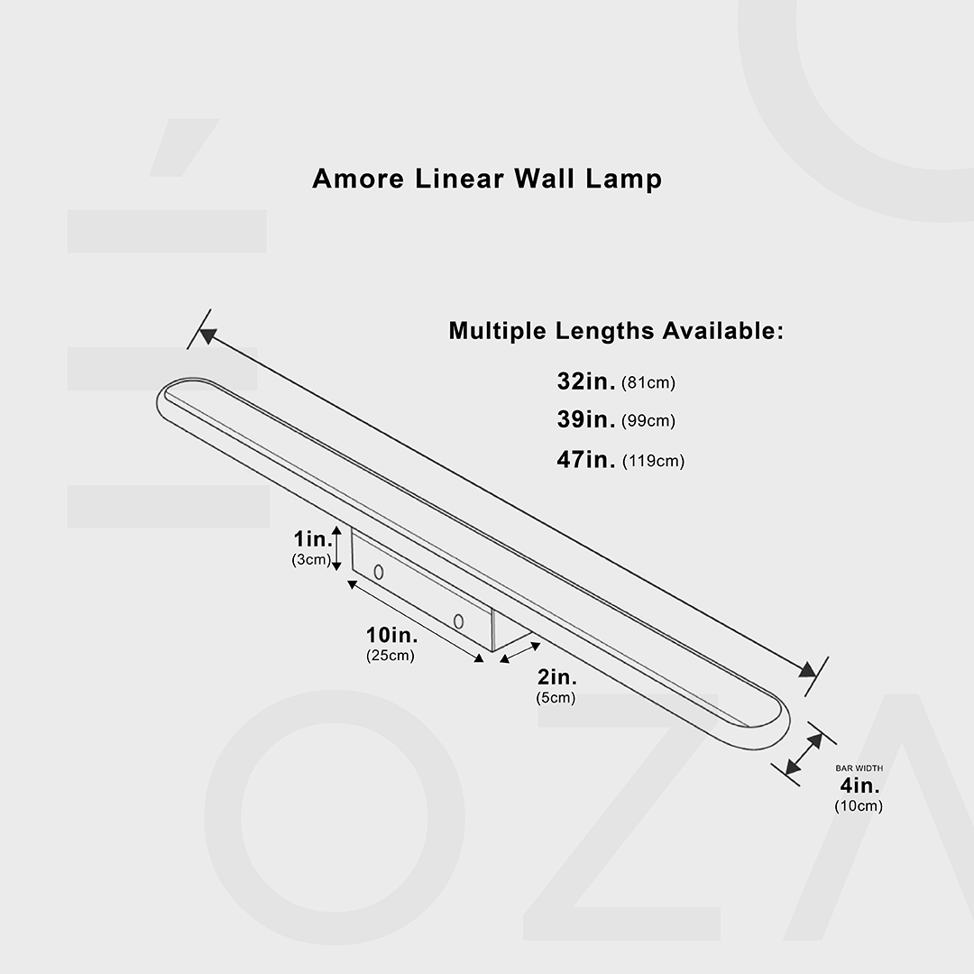 Amore Lineaire Wandlamp