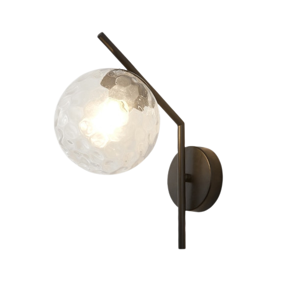 Aleta - Moderne Glazen Globe Wandlamp