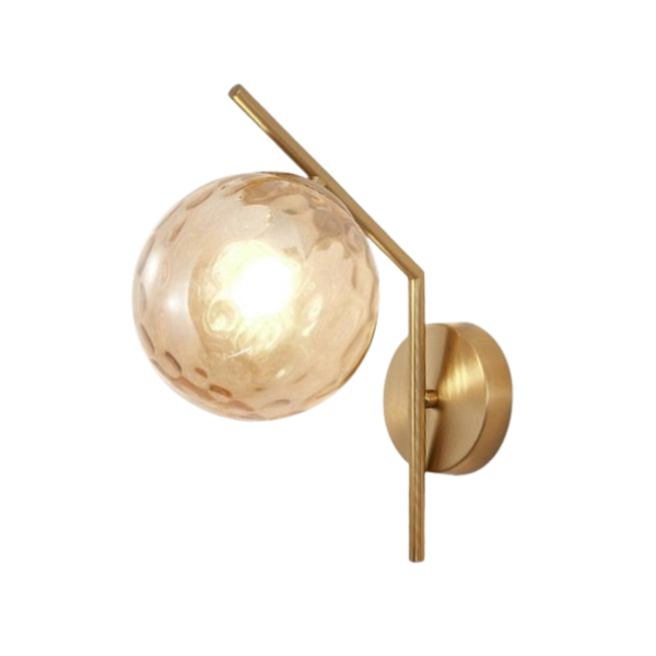 Aleta - Moderne Glazen Globe Wandlamp