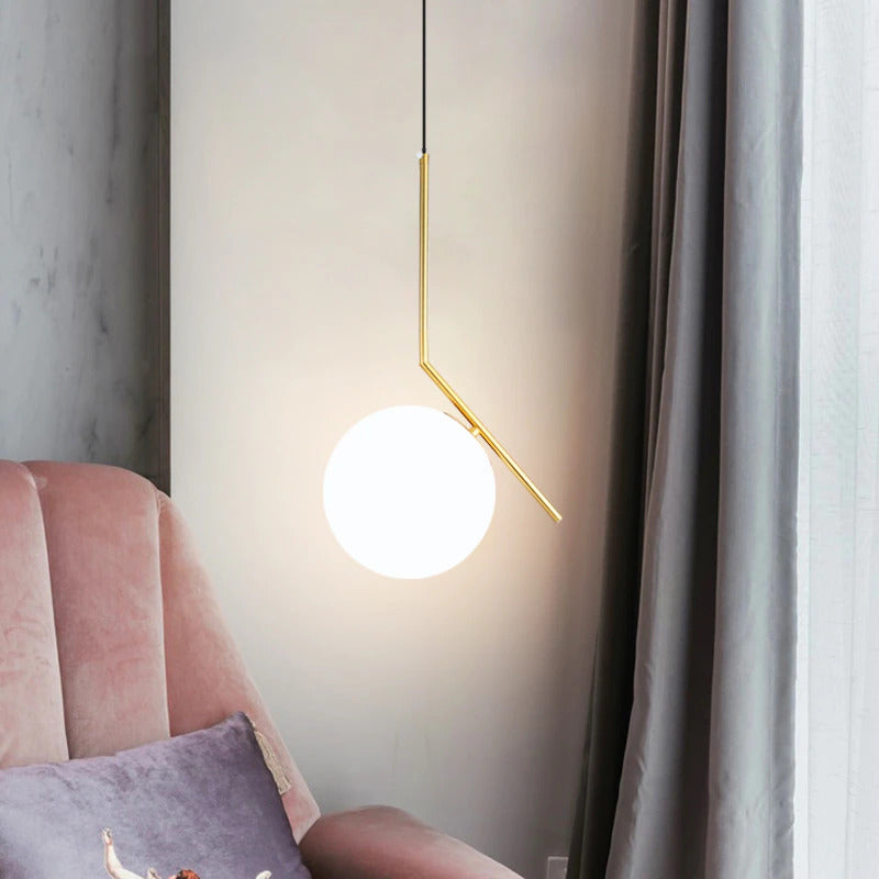 Moderne Nordic Glazen Hanglampen