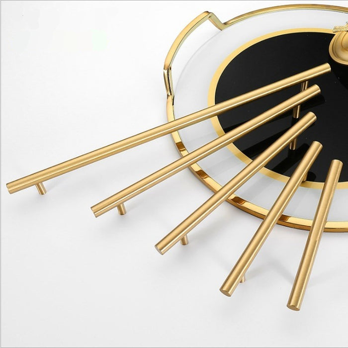 Geverfde Messing Gouden Euro Bar Keukenkast Trekkers