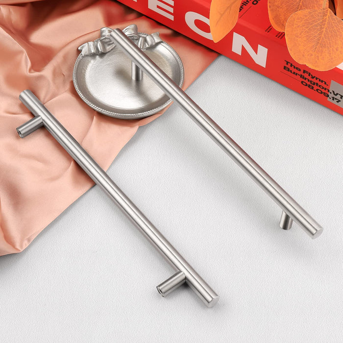 Geborsteld Nikkel Moderne Roestvrij Stalen Ladegrepen T-Bar Handvatten