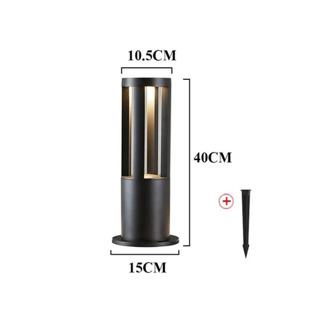 StoneGlow - Energiezuinige LED Tuinpaallamp | Waterdicht en Modern Tuinverlichting voor Buiten