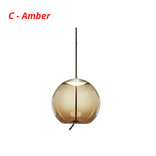 Nordic Touw & Glas Hanglampen