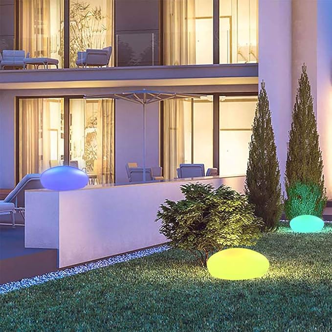 Draadloze LED Tuinverlichting – Weerbestendig met Verstelbare Kleuren – Ideaal voor Tuin, Terras en Veranda