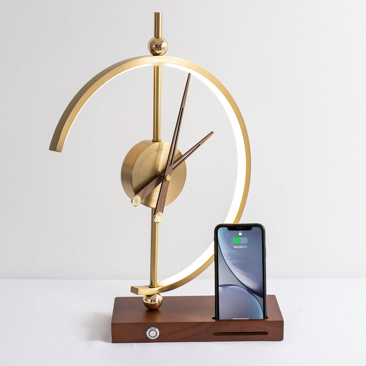 Minuit Klok Lamp
