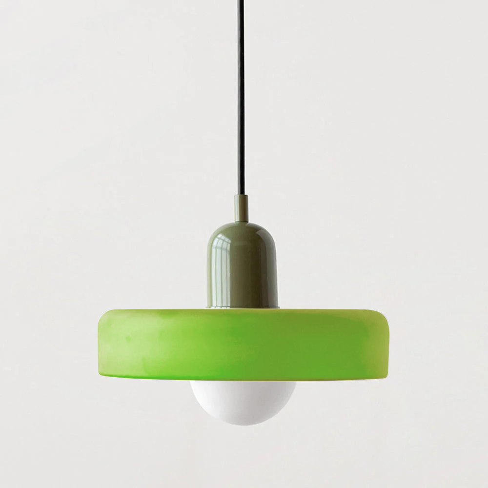 Bauhaus Kleurvolle Glazen Hanglamp - Moderne Design Lamp voor Woonkamer en Eetkamer