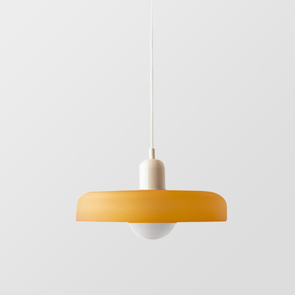 Bauhaus Kleurvolle Glazen Hanglamp - Moderne Design Lamp voor Woonkamer en Eetkamer