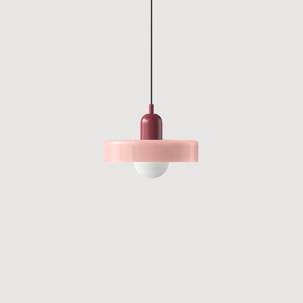 Bauhaus Kleurvolle Glazen Hanglamp - Moderne Design Lamp voor Woonkamer en Eetkamer