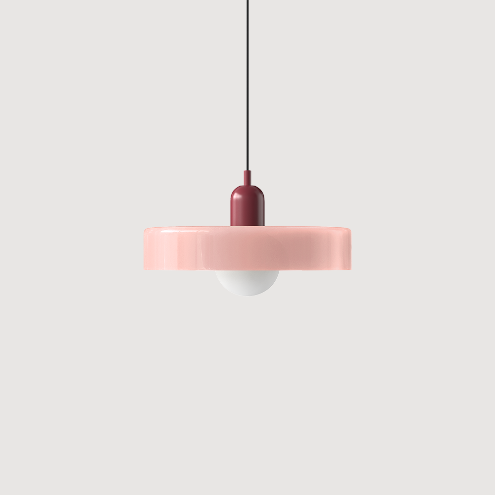Bauhaus Kleurvolle Glazen Hanglamp - Moderne Design Lamp voor Woonkamer en Eetkamer