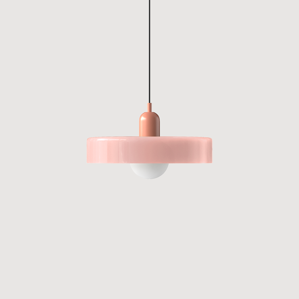 Bauhaus Kleurvolle Glazen Hanglamp - Moderne Design Lamp voor Woonkamer en Eetkamer