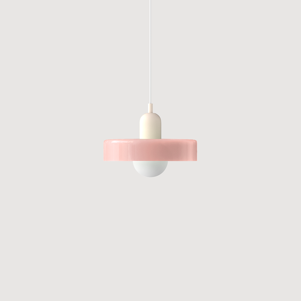 Bauhaus Kleurvolle Glazen Hanglamp - Moderne Design Lamp voor Woonkamer en Eetkamer