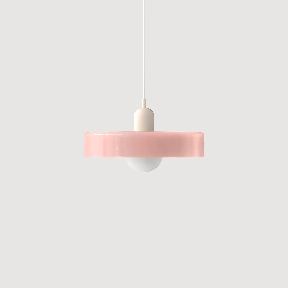 Bauhaus Kleurvolle Glazen Hanglamp - Moderne Design Lamp voor Woonkamer en Eetkamer
