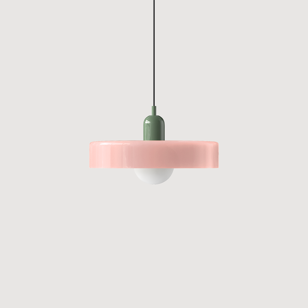 Bauhaus Kleurvolle Glazen Hanglamp - Moderne Design Lamp voor Woonkamer en Eetkamer