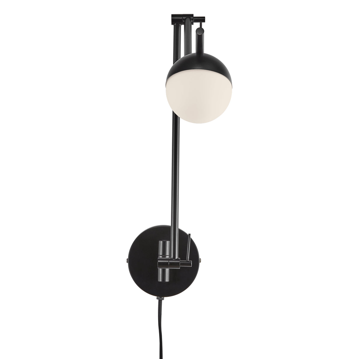 Verstelbare Contina Swing Arm Wandlamp voor Zachte Diffuse Verlichting