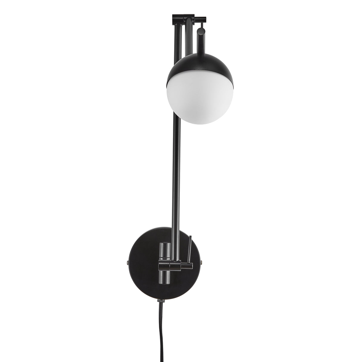 Verstelbare Contina Swing Arm Wandlamp voor Zachte Diffuse Verlichting