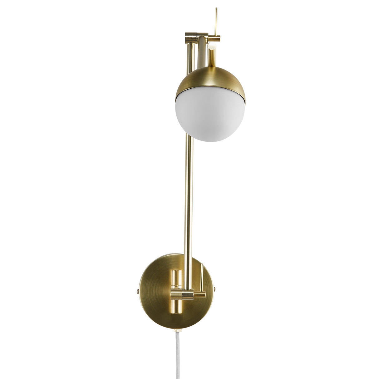 Verstelbare Contina Swing Arm Wandlamp voor Zachte Diffuse Verlichting