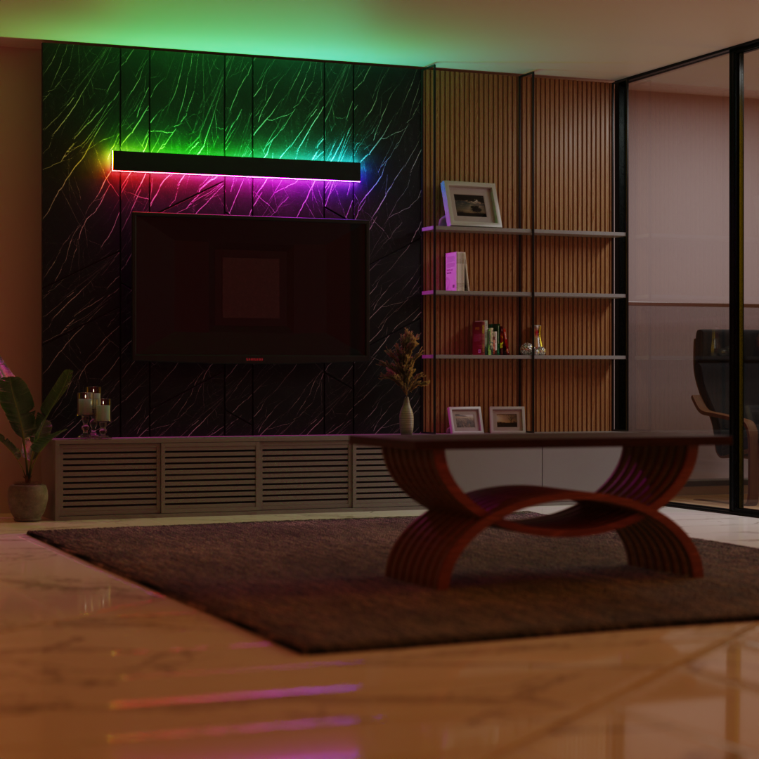 Minimalistische Lijn Waterdichte Stofbestendige LED Tuin Wandlampen