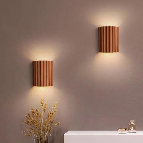 Riven Wandlamp Modern Kunsthars Ontwerp