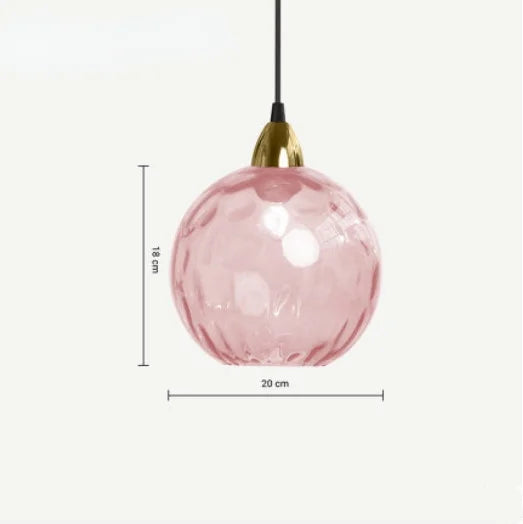 Glazen Bol Hanglamp voor Woonkamer, Eetkamer & Slaapkamer | Stijlvolle LED Verlichting | E27 Fitting | Warm & Koel Licht