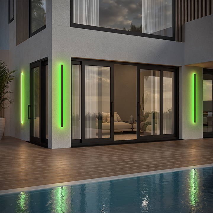 Svelte RGB Buiten Wandlamp