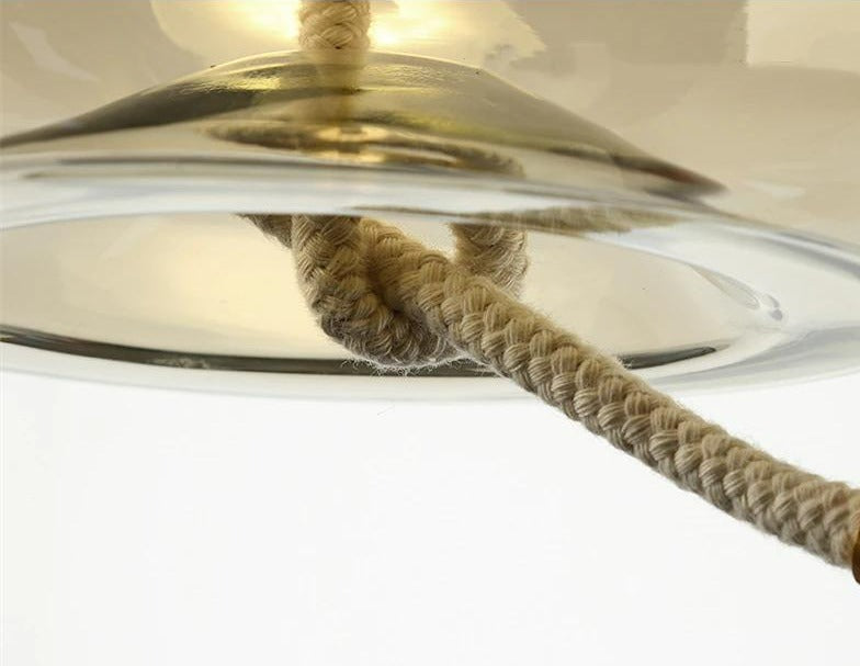 Nordic Touw & Glas Hanglampen