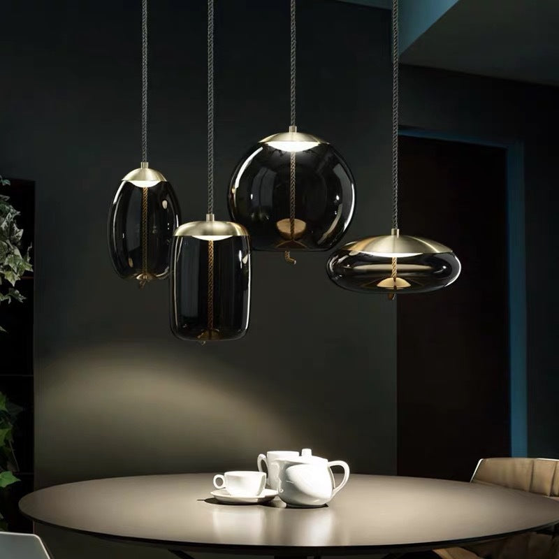 Nordic Touw & Glas Hanglampen
