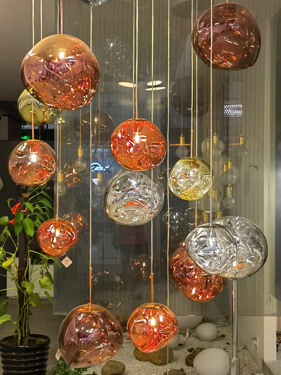 Kleurrijke Gedraaide Hanglampen