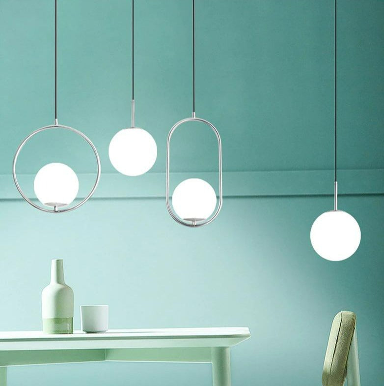 Nordic Glazen Hanglampen