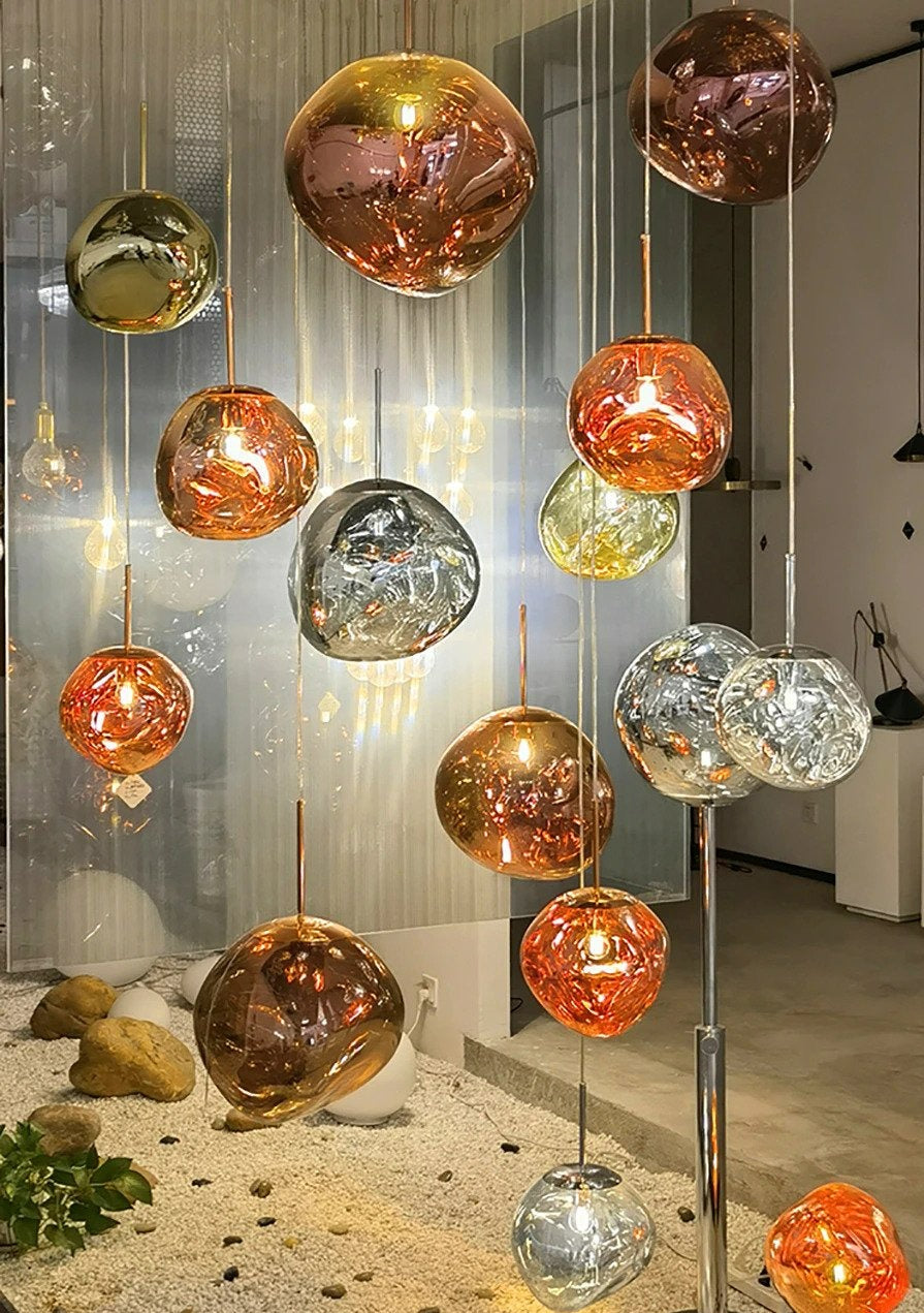 Kleurrijke Gedraaide Hanglampen