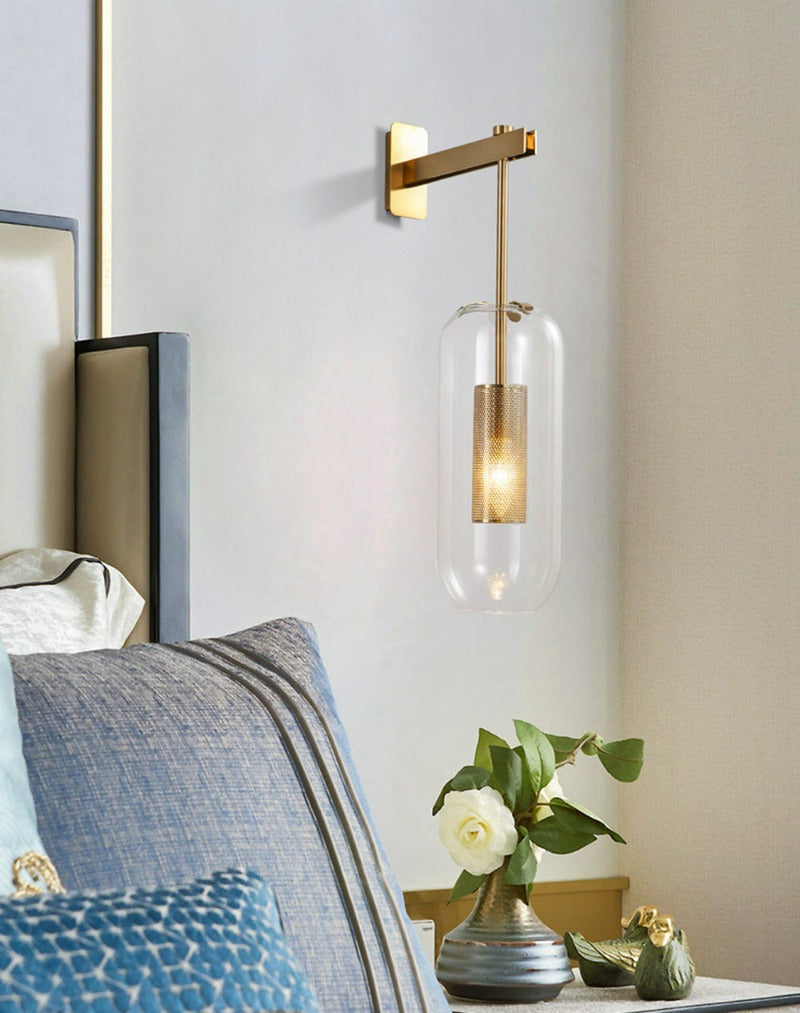 Otis - Moderne Glazen Wandlamp