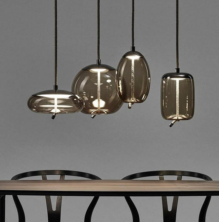 Nordic Touw & Glas Hanglampen