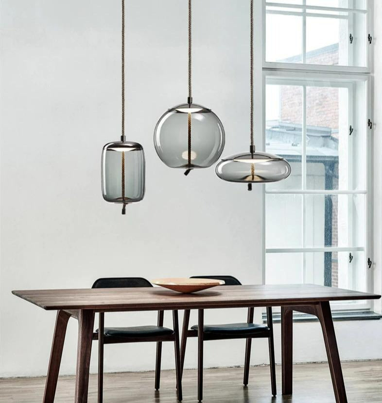Nordic Touw & Glas Hanglampen
