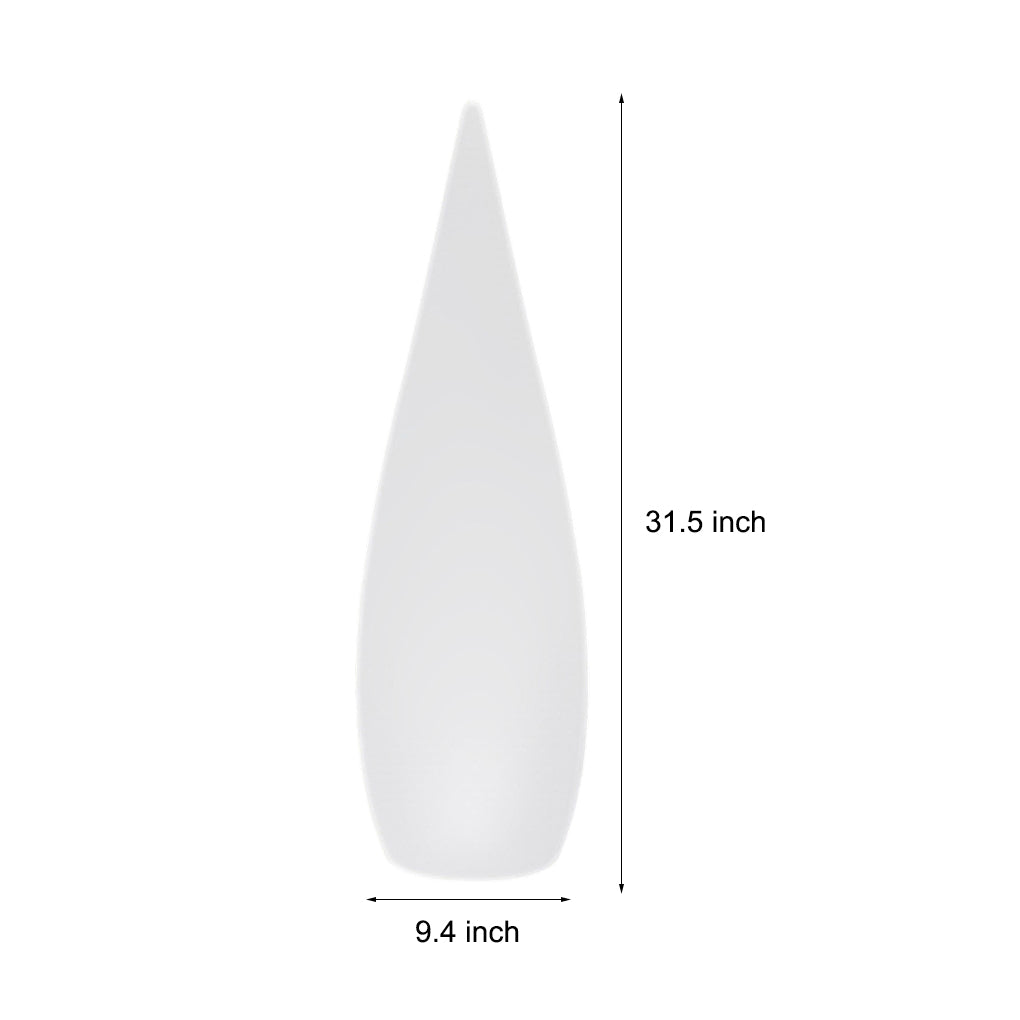 Waterdruppel LED Waterdichte Oplaadbare Zonne-aangedreven Moderne Vloerlampen