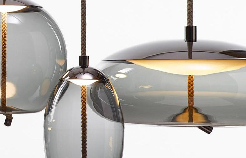 Nordic Touw & Glas Hanglampen