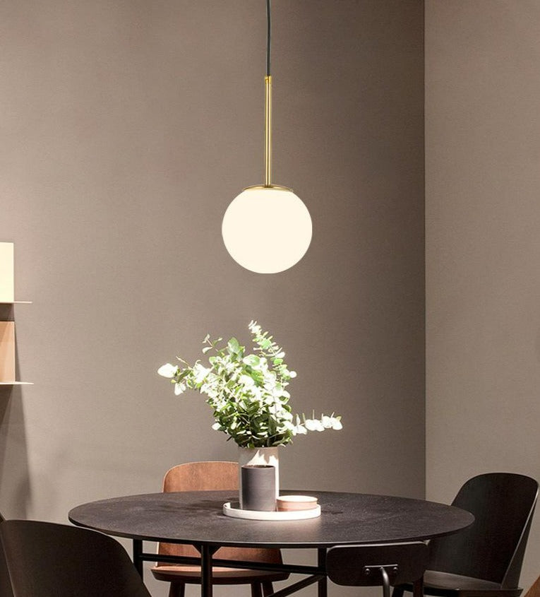 Moderne Nordic Glazen Hanglampen