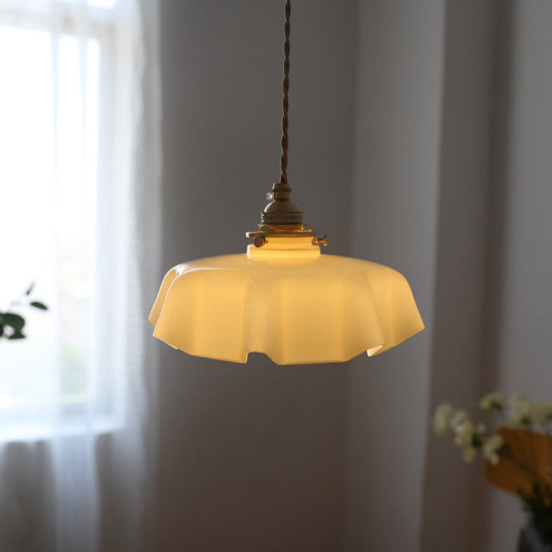 Glazen Bloem Plafond- en Hanglampen