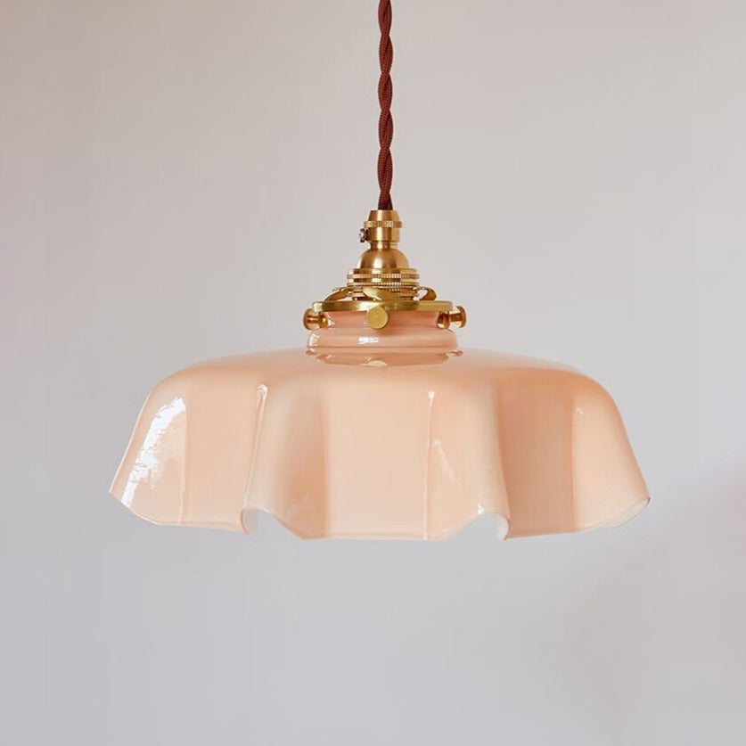 Glazen Bloem Plafond- en Hanglampen